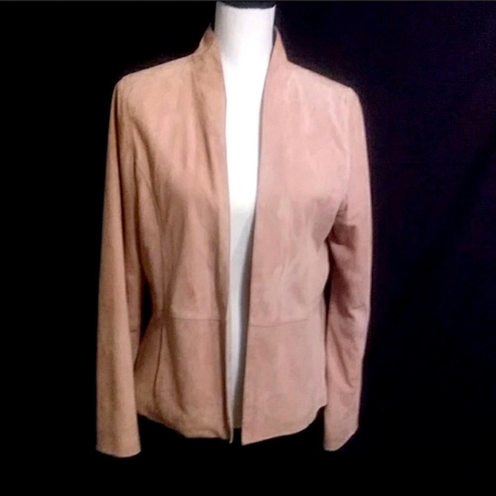 Eileen Fisher Soft Suede jacket Sz S